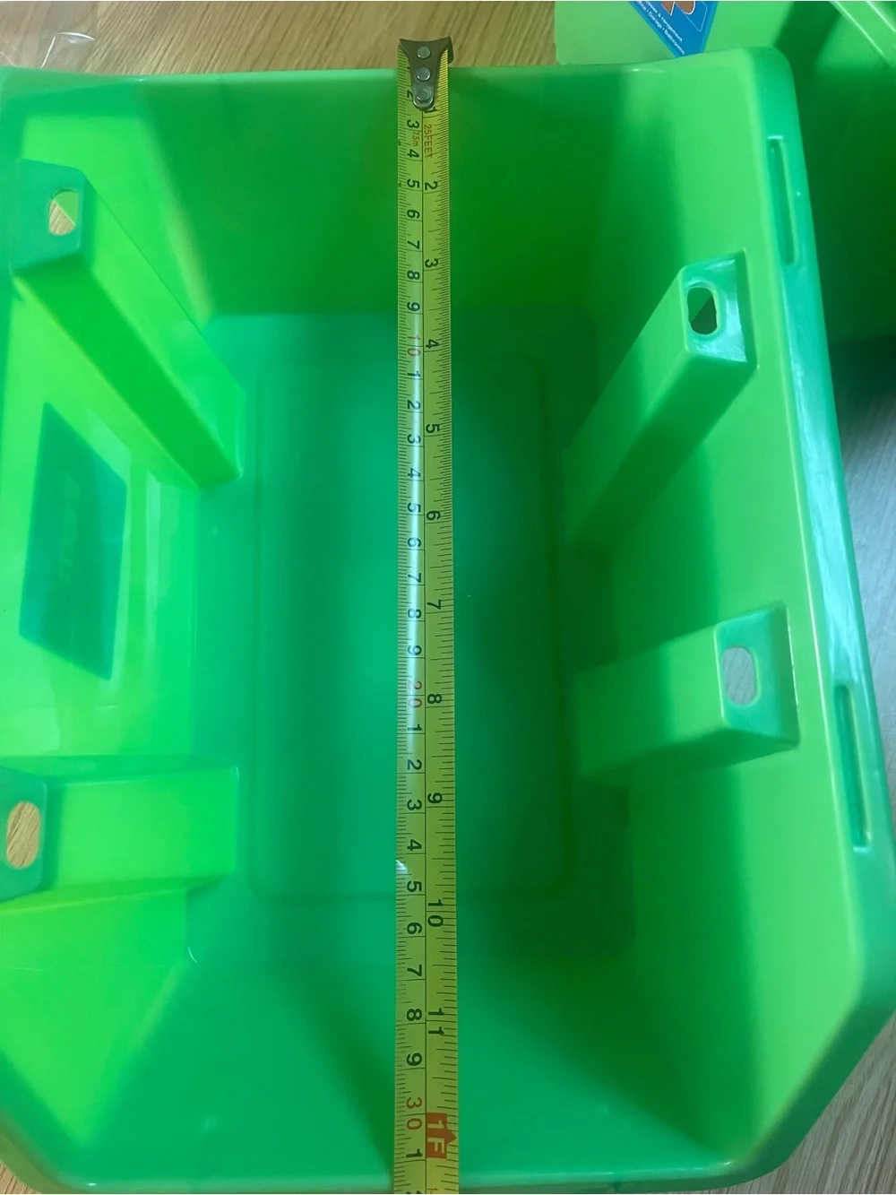 Green Stackable Storage Bins - Home Organization